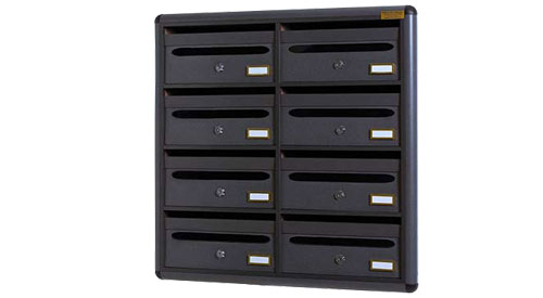 cassetta postale in alluminio