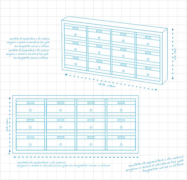 cassetta postale legno