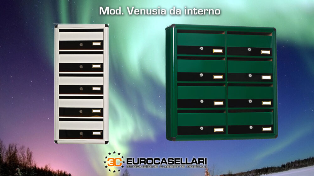 cassetta postale in alluminio