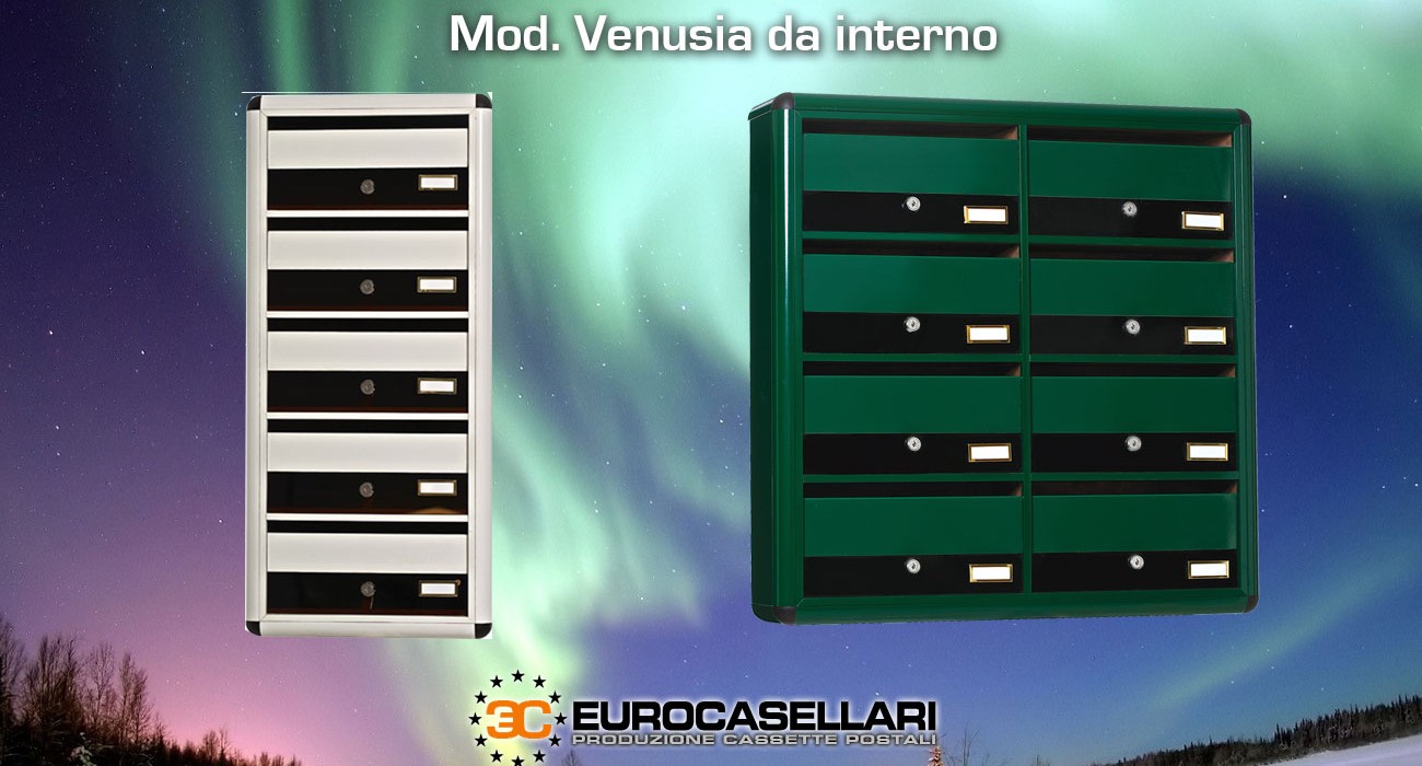 cassetta postale in alluminio