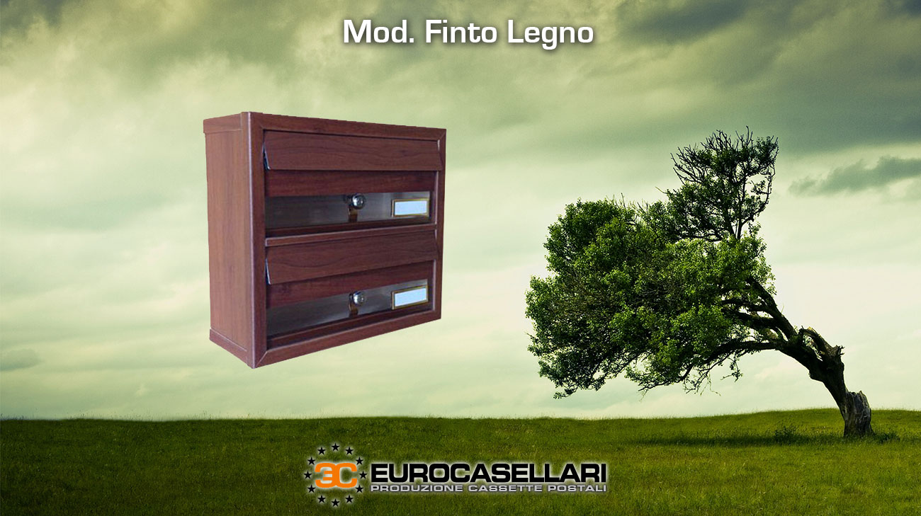 cassetta postale in alluminio