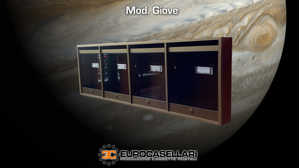 cassetta postale in alluminio