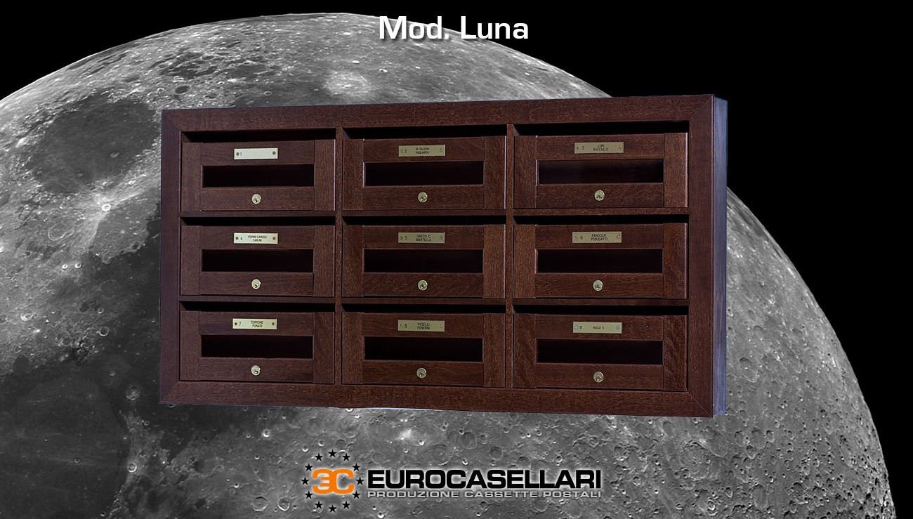 cassetta postale in legno