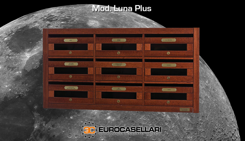 cassette postali in legno