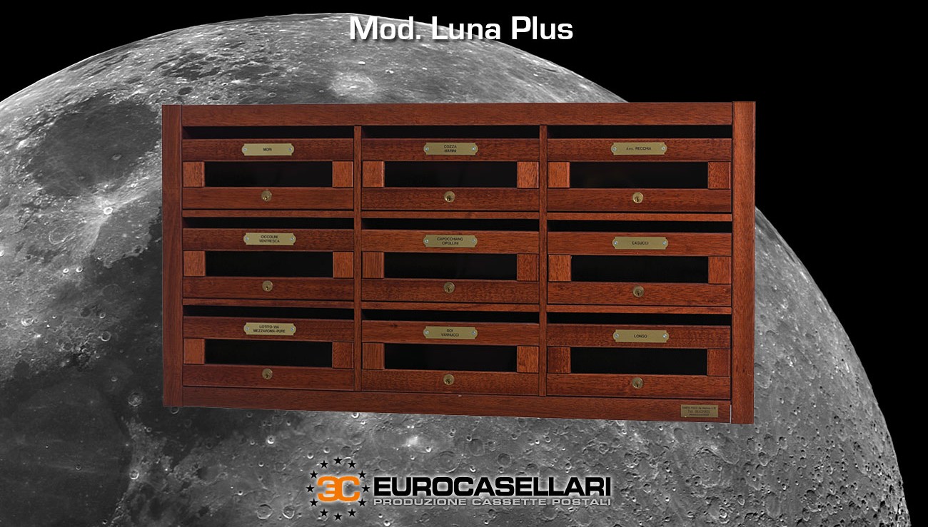 cassette postali in legno