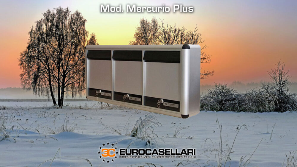 cassetta postale in alluminio