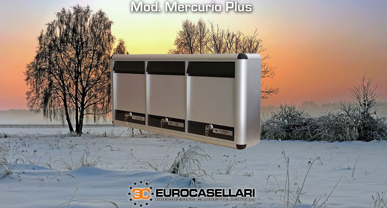 cassetta postale in alluminio