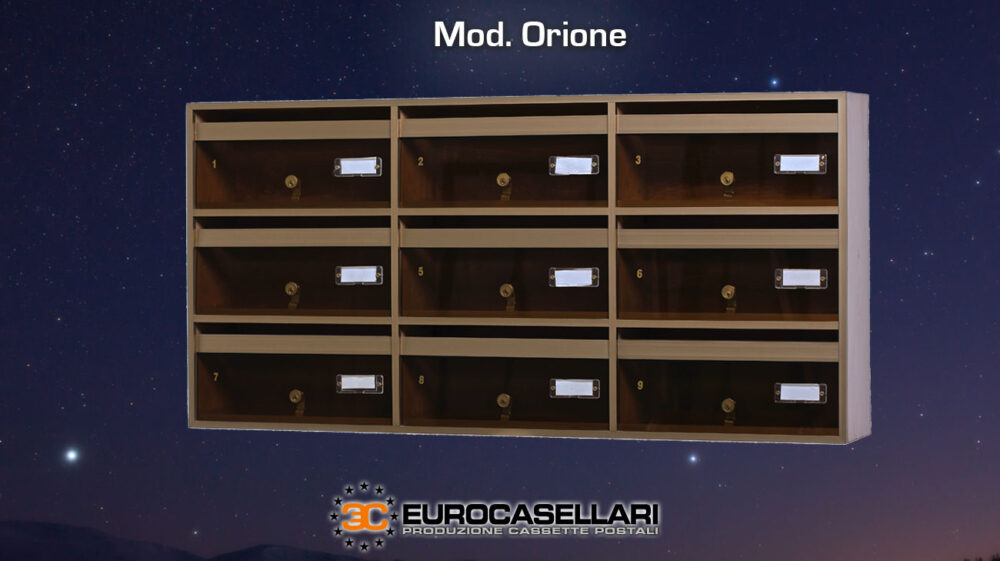 cassetta postale in alluminio