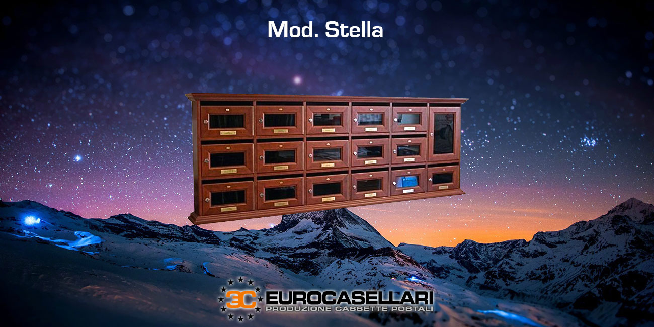 cassette postali in legno
