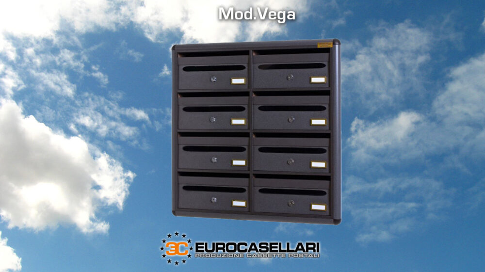 cassetta postale in alluminio