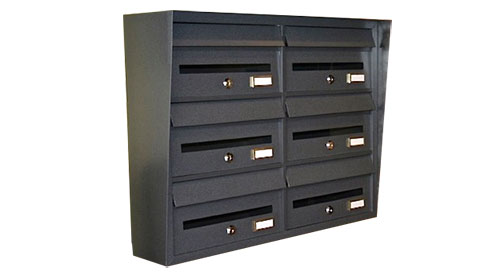 cassette postali alluminio